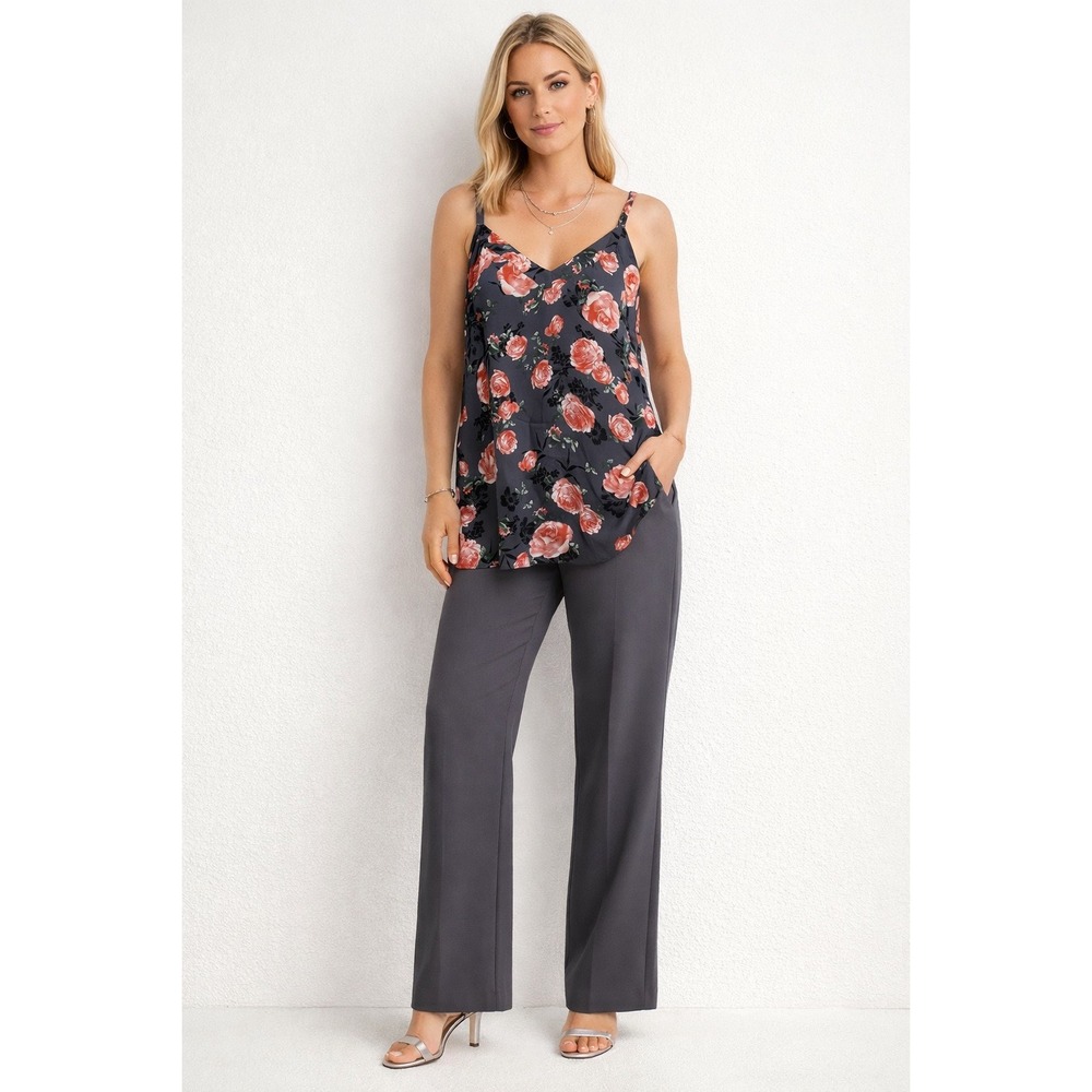 Torrid Floral Georgette Tunic Camisole Womens M/L/10
